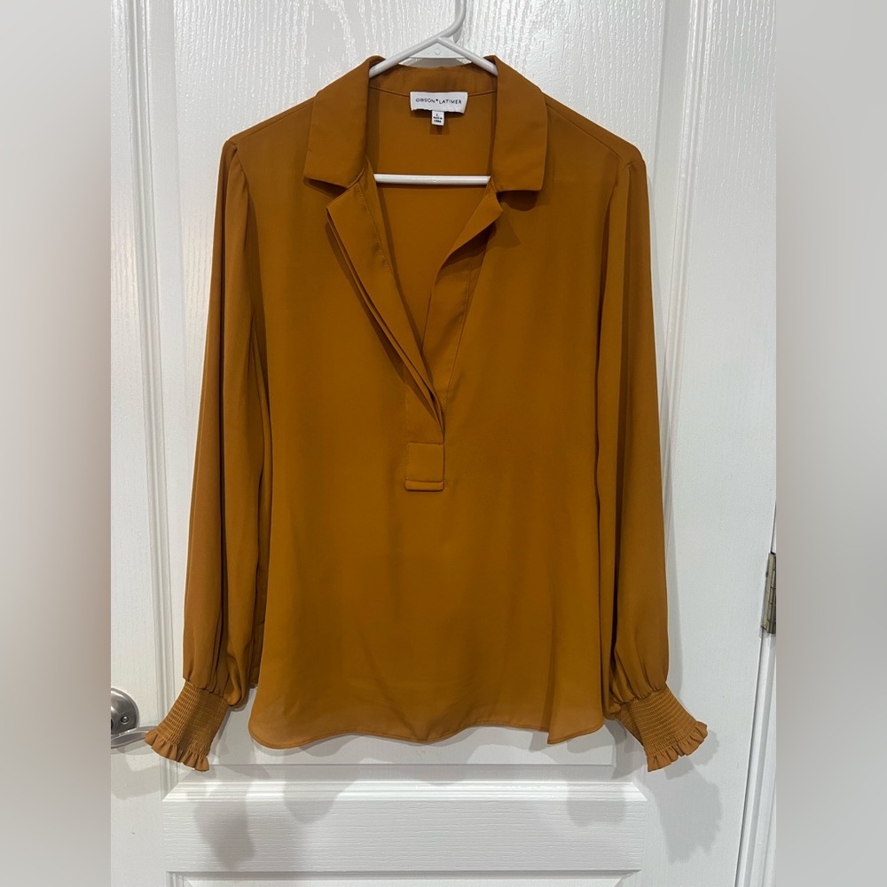 Gibson Latimer Amber Blouse